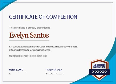 About Us Certificate 03