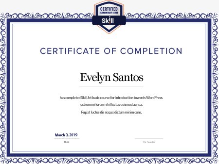 About Us Certificate 05